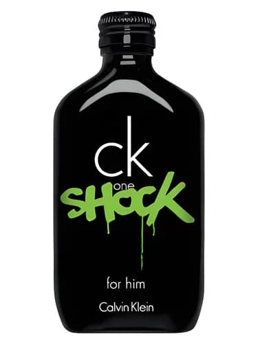 Frasco del perfume Ck One Shock For Him de Calvin Klein — fragancia masculino