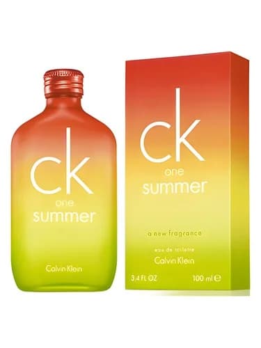 Frasco del perfume Ck One Summer 2007 de Calvin Klein — fragancia unisex