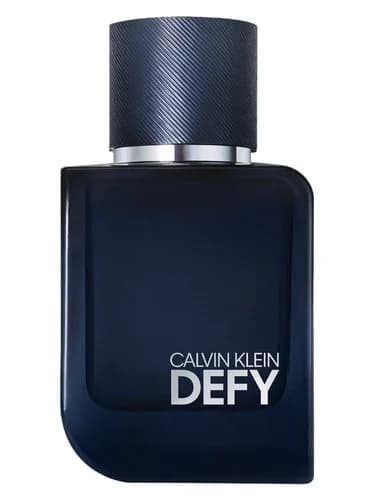 Frasco del perfume Defy Parfum de Calvin Klein — fragancia masculino