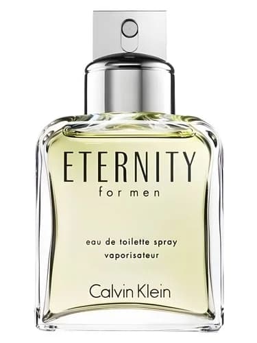 Frasco del perfume Eternity For Men de Calvin Klein — fragancia masculino