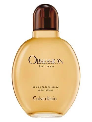 Frasco del perfume Obsession For Men de Calvin Klein — fragancia masculino