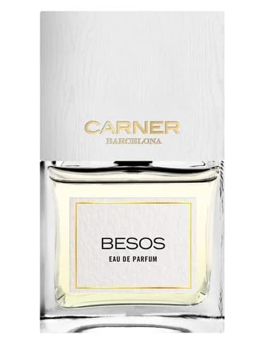 Frasco del perfume Besos de Carner Barcelona — fragancia unisex