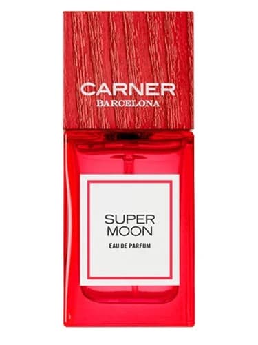 Frasco del perfume Super Moon de Carner Barcelona — fragancia unisex