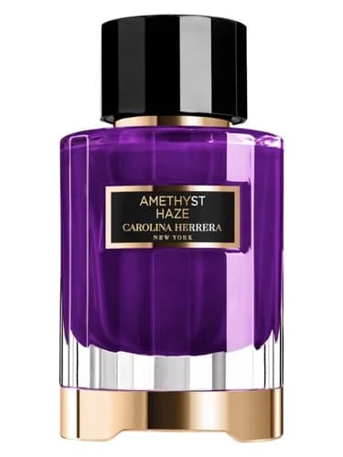 Frasco del perfume Amethyst Haze de Carolina Herrera — fragancia unisex