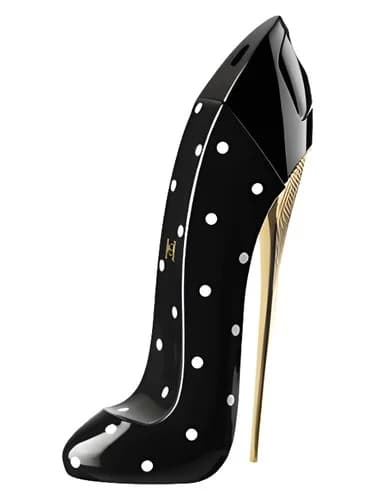 Frasco del perfume Good Girl Dot Drama Collector Edition de Carolina Herrera — fragancia femenino