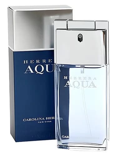Frasco del perfume Herrera Aqua de Carolina Herrera — fragancia masculino