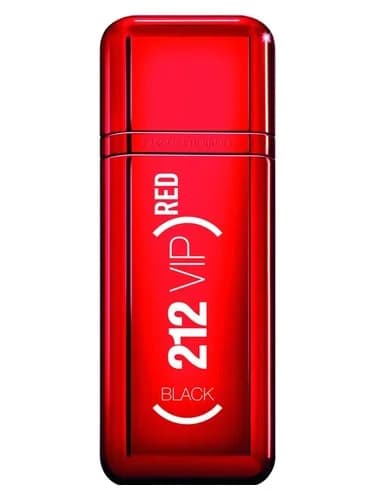 Frasco del perfume Vip Black Red de Carolina Herrera — fragancia masculino