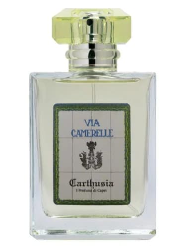 Frasco del perfume Via Camerelle de Carthusia — fragancia femenino