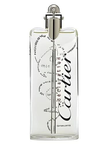 Frasco del perfume Declaration Edition Limitee de Cartier — fragancia masculino
