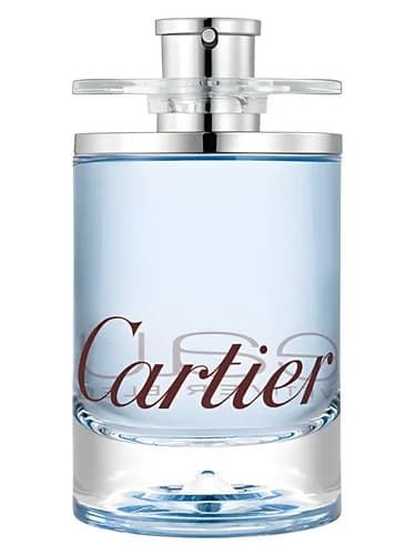 Frasco del perfume Eau De Cartier Vetiver Bleu de Cartier — fragancia unisex