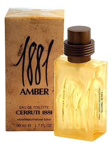 Frasco del perfume 1881 Amber Pour Homme de Cerruti — fragancia masculino