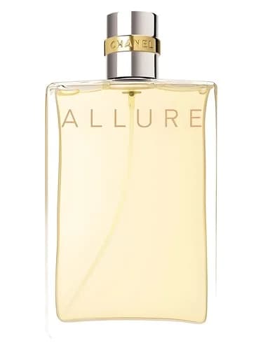 Frasco del perfume Allure de Chanel — fragancia femenino