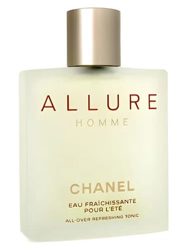 Frasco del perfume Allure Homme Eau Fraichissante Pour L Ete de Chanel — fragancia masculino