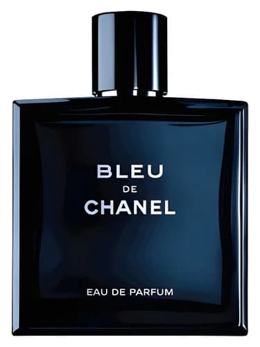 Frasco del perfume Bleu De Chanel Eau De Parfum de Chanel — fragancia masculino
