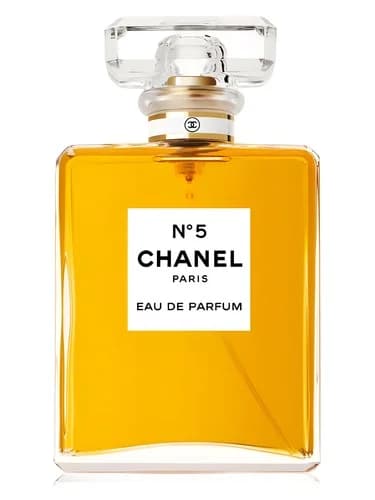 Frasco del perfume Chanel No 5 Eau De Parfum de Chanel — fragancia femenino