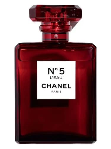 Frasco del perfume Chanel No 5 L Eau Red Edition de Chanel — fragancia femenino