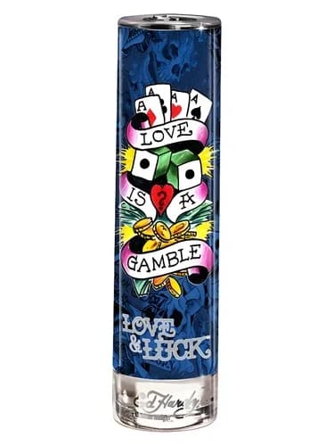 Frasco del perfume Ed Hardy Love Luck For Men de Christian Audigier — fragancia masculino