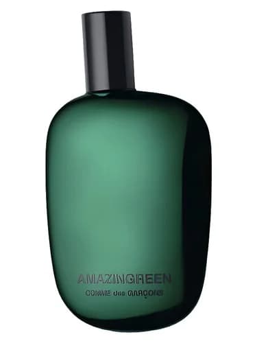 Frasco del perfume Amazingreen de Comme Des Garcons — fragancia unisex