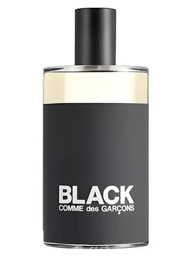 Frasco del perfume Black Eau De Toilette de Comme Des Garcons — fragancia unisex