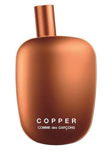 Frasco del perfume Copper de Comme Des Garcons — fragancia unisex