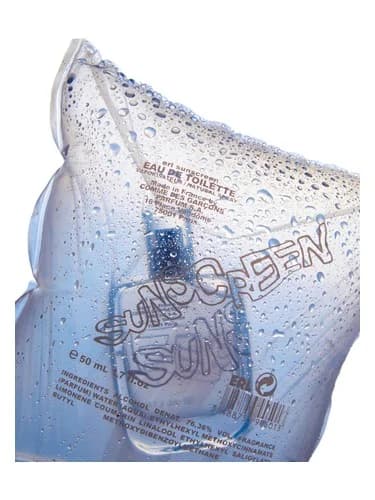 Frasco del perfume Erl Sunscreen de Comme Des Garcons — fragancia unisex