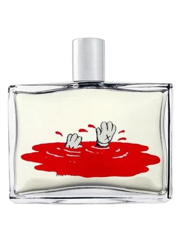 Frasco del perfume Mirror By Kaws de Comme Des Garcons — fragancia unisex