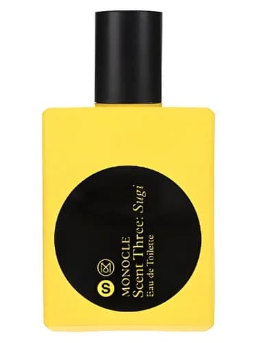 Frasco del perfume Scent Three Sugi de Comme Des Garcons — fragancia unisex