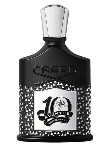 Frasco del perfume Aventus 10th Anniversary de Creed — fragancia masculino