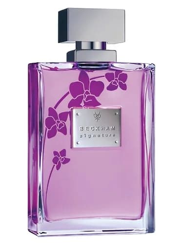 Frasco del perfume Signature For Her de David Beckham — fragancia femenino