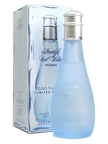 Frasco del perfume Cool Water Frozen de Davidoff — fragancia femenino