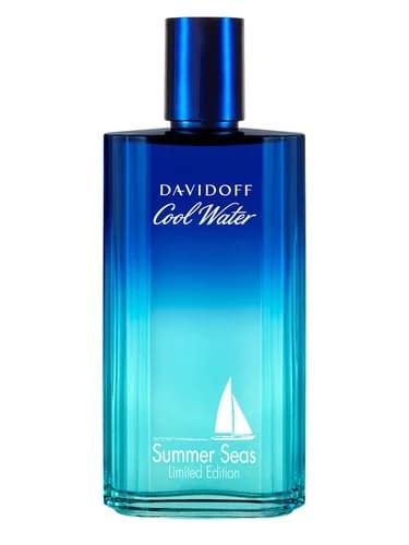 Frasco del perfume Cool Water Man Summer Seas de Davidoff — fragancia masculino