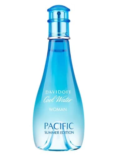 Frasco del perfume Cool Water Pacific Summer Edition For Women de Davidoff — fragancia femenino