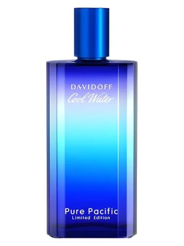 Frasco del perfume Cool Water Pure Pacific For Him de Davidoff — fragancia masculino