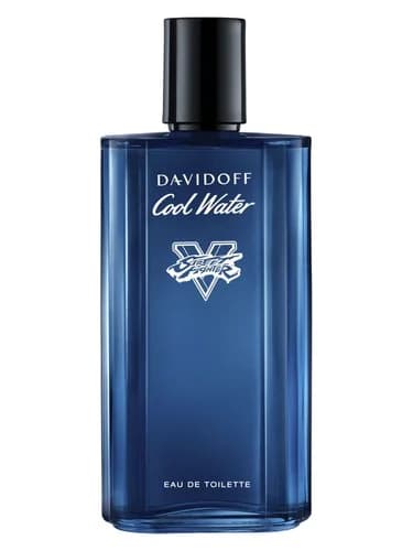 Frasco del perfume Cool Water Street Fighter Champion Summer Edition For Him de Davidoff — fragancia masculino