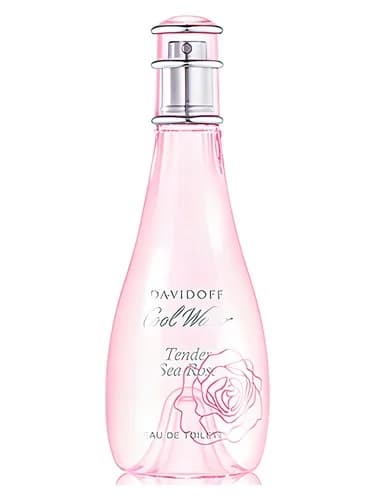 Frasco del perfume Cool Water Tender Sea Rose de Davidoff — fragancia femenino