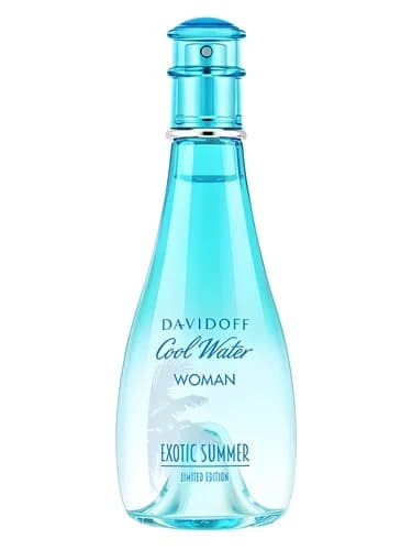 Frasco del perfume Cool Water Woman Exotic Summer de Davidoff — fragancia femenino