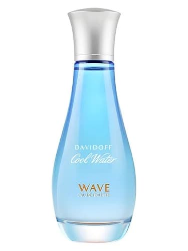 Frasco del perfume Cool Water Woman Wave de Davidoff — fragancia femenino