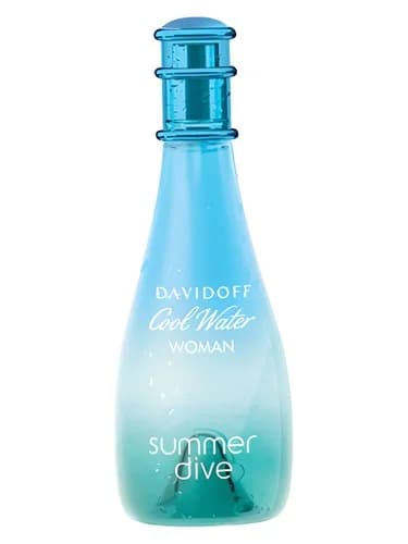 Frasco del perfume Davidoff Cool Water Summer Dive Woman de Davidoff — fragancia femenino