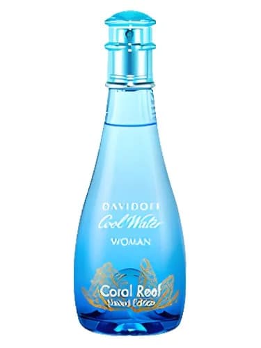 Frasco del perfume Davidoff Cool Water Woman Coral Reef Edition de Davidoff — fragancia femenino