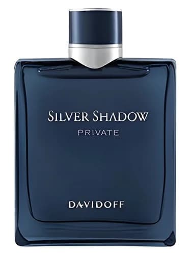 Frasco del perfume Silver Shadow Private de Davidoff — fragancia masculino