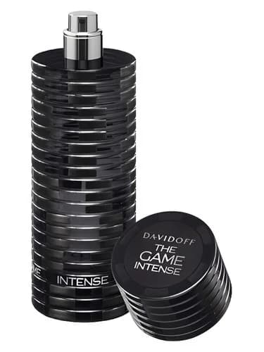 Frasco del perfume The Game Intense de Davidoff — fragancia masculino