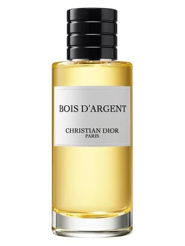 Frasco del perfume Bois D Argent de Dior — fragancia unisex