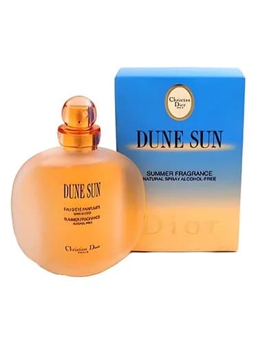 Frasco del perfume Dune Sun de Dior — fragancia femenino