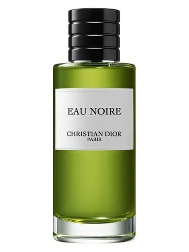Frasco del perfume Eau Noire de Dior — fragancia unisex