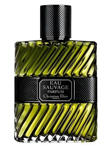 Frasco del perfume Eau Sauvage Parfum de Dior — fragancia masculino