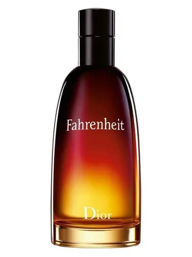 Frasco del perfume Fahrenheit de Dior — fragancia masculino