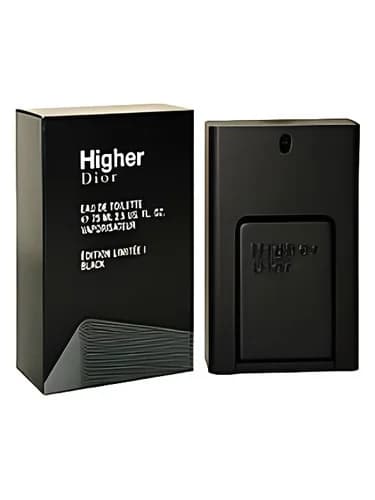 Frasco del perfume Higher Black de Dior — fragancia masculino