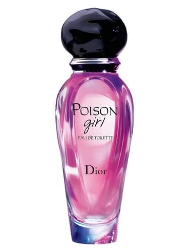Frasco del perfume Poison Girl Eau De Toilette Roller Pearl de Dior — fragancia femenino