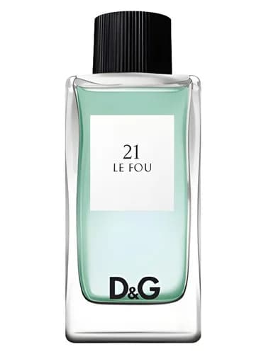 Frasco del perfume D G Anthology Le Fou 21 de Dolce Gabbana — fragancia masculino