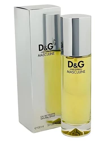 Frasco del perfume D G Masculine de Dolce Gabbana — fragancia masculino